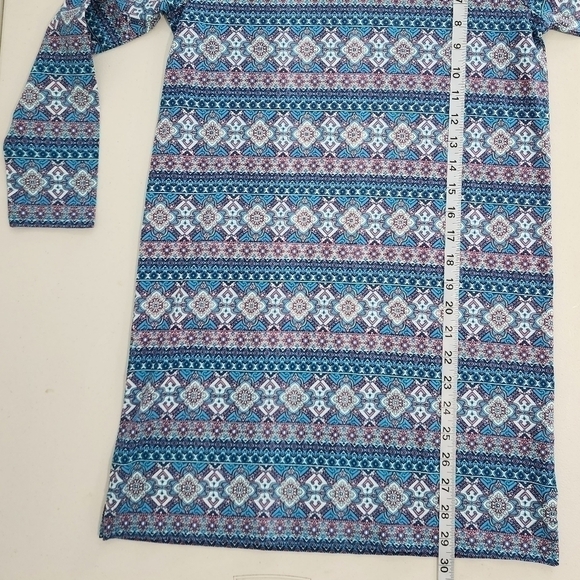 Coolibar UPF 50+ Tunic Dress Cover-up 3/4 Sleeves Large - Picture 9 of 9